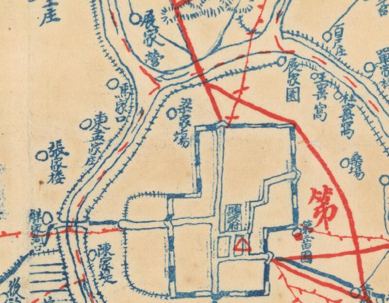 1932年山东《东平县图》预览图1