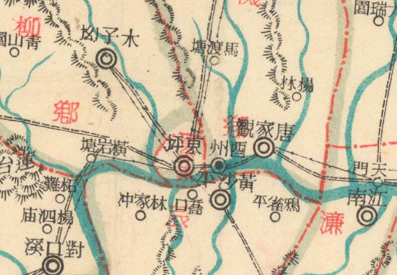 1940年湖南《安化县图》预览图1 1940年湖南《安化县图》预览图1