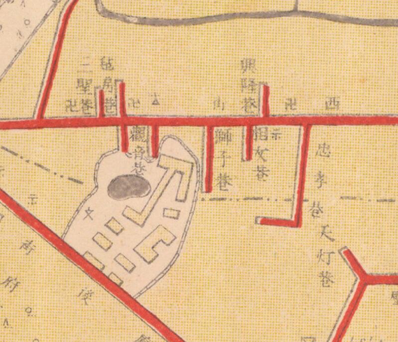1915年《成都街市图》预览图2 1915年《成都街市图》预览图2