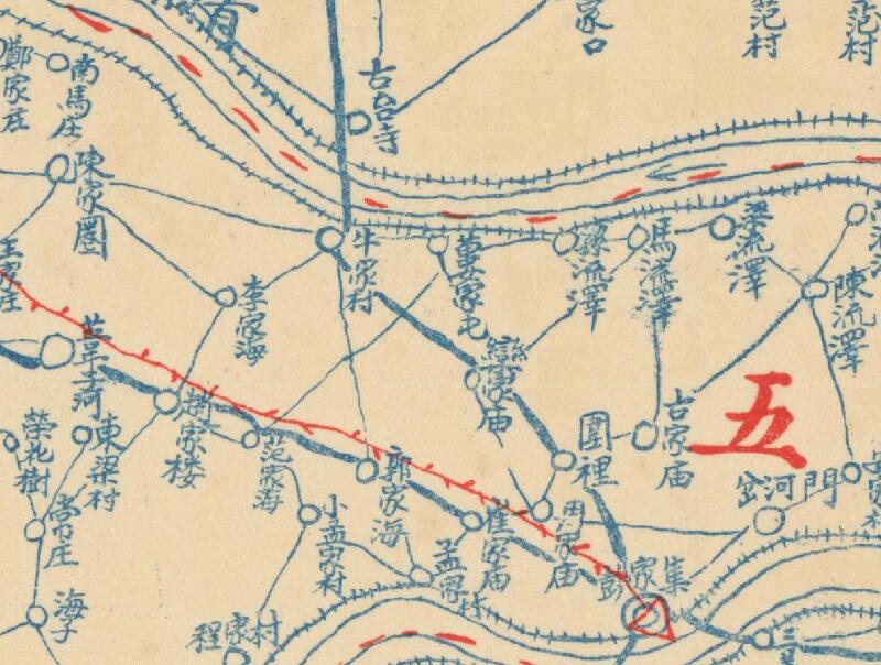 1932年山东《东平县图》预览图2