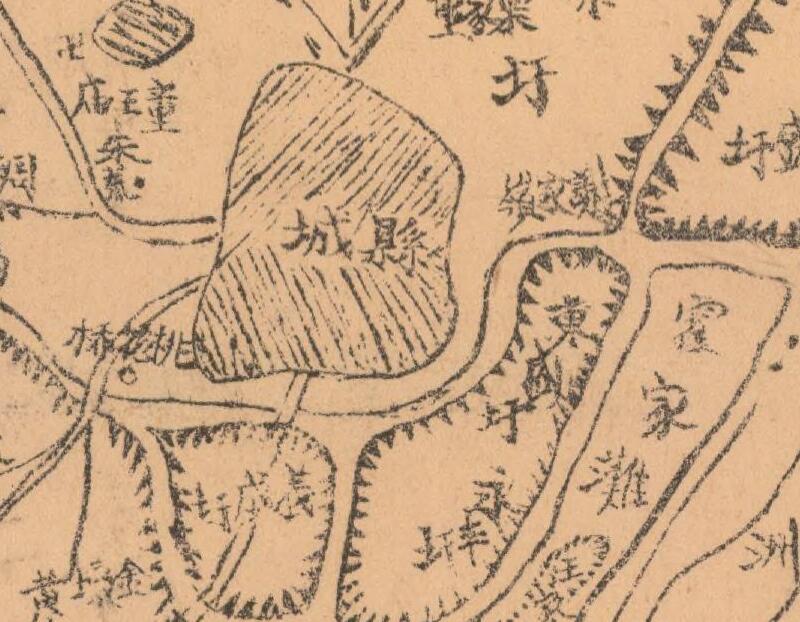 民国安徽《和县详图》预览图2