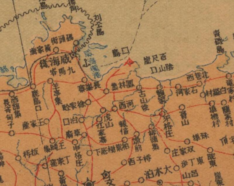 1914年《胶州湾明细地图》预览图3 1914年《胶州湾明细地图》预览图3