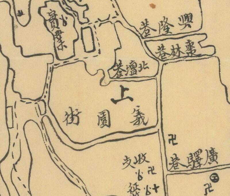 民国四川《合江街市图》预览图1 民国四川《合江街市图》预览图1