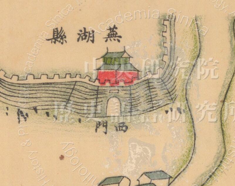 清末《芜湖租界图》预览图1