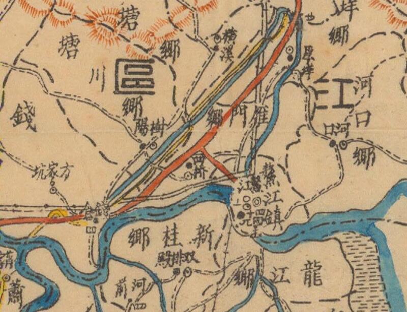1943年《浙江省平阳县图》预览图1
