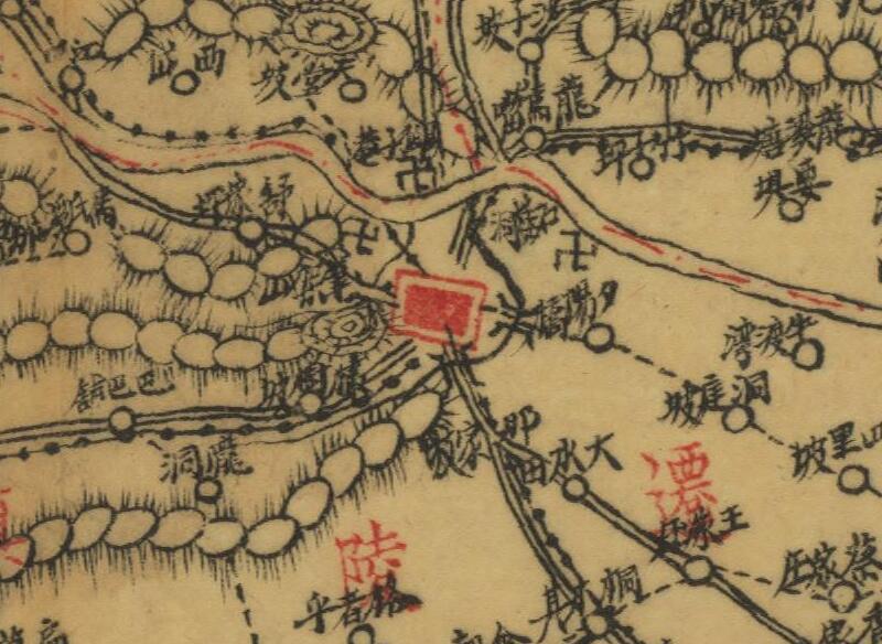 1942年前湖南《保靖县图》预览图1 1942年前湖南《保靖县图》预览图1