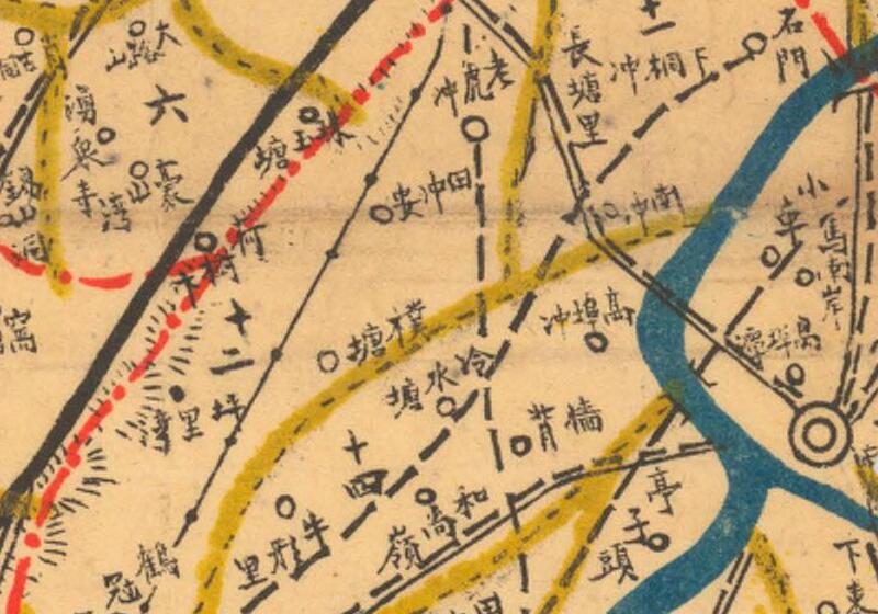 1941年湖南《安仁县图》预览图2 1941年湖南《安仁县图》预览图2