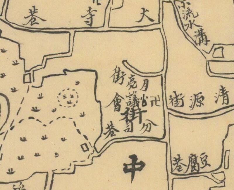 民国四川《合江街市图》预览图2 民国四川《合江街市图》预览图2