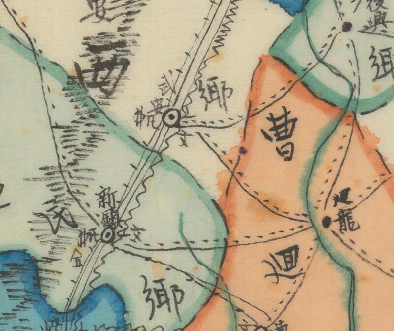 民国《四川省垫江县图》预览图2