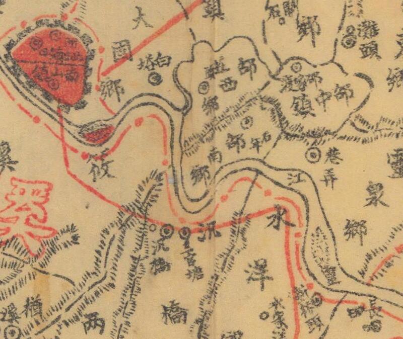 1943年《浙江省临海县图》预览图2