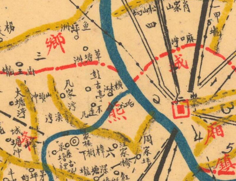 1941年湖南《安仁县图》预览图3 1941年湖南《安仁县图》预览图3