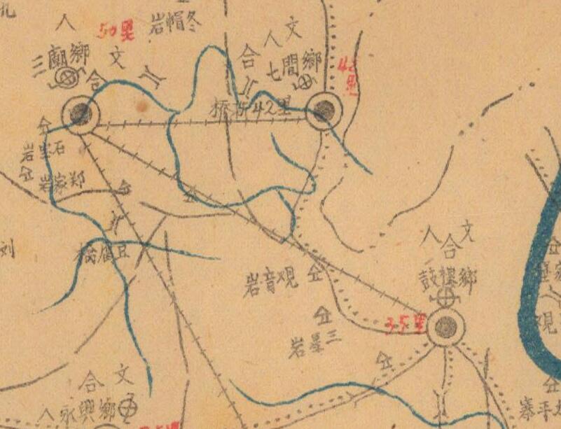 1941年《四川省合川县全图》预览图3