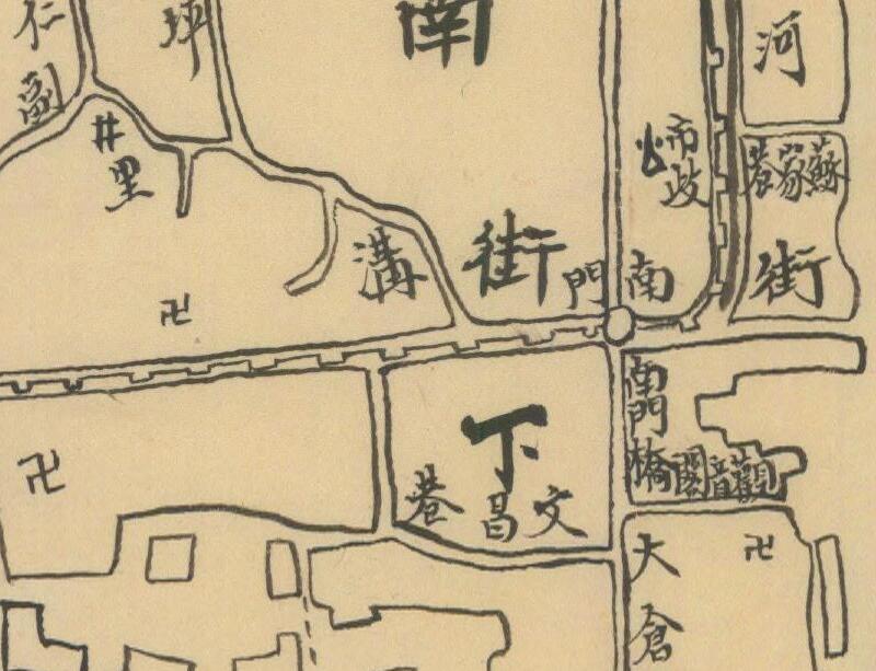 民国四川《合江街市图》预览图3 民国四川《合江街市图》预览图3