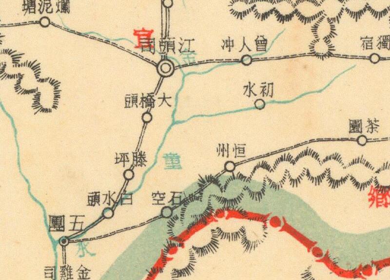 1940年湖南《城步县图》预览图3