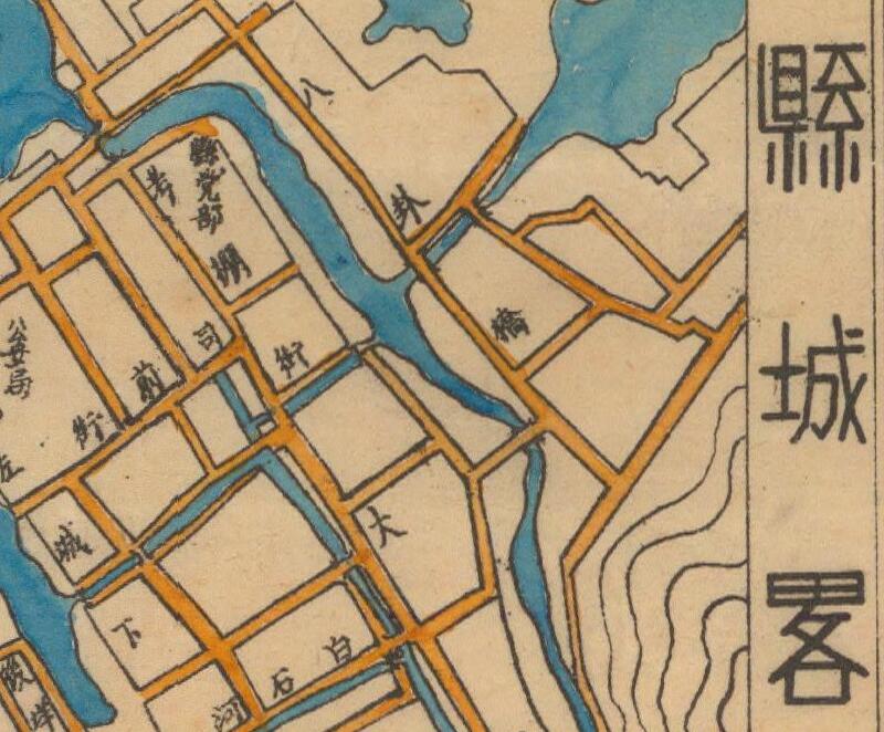 1943年《浙江省平阳县图》预览图3