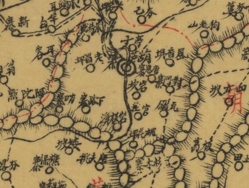 1942年前湖南《保靖县图》预览图3 1942年前湖南《保靖县图》预览图3