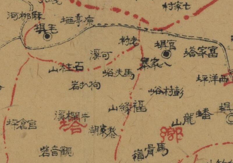 1942年湖南《永顺县图》预览图1 1942年湖南《永顺县图》预览图1