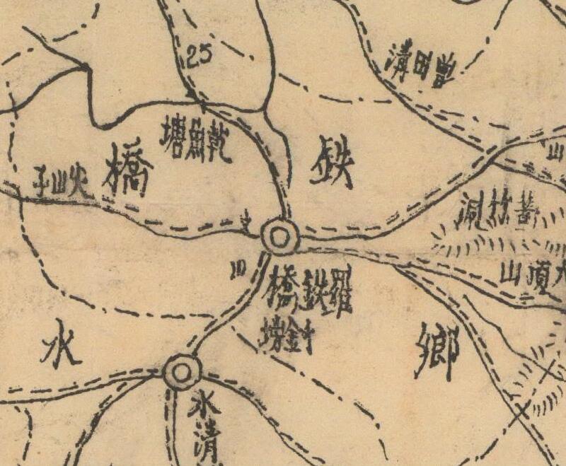 1942年《四川省江安县地图》预览图1