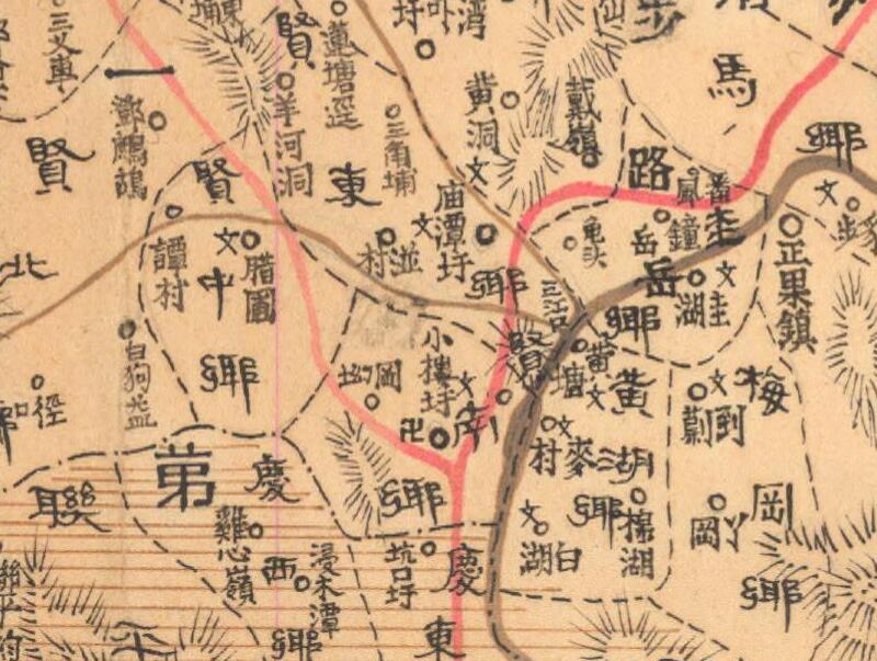 1941年《广东省增城县图》预览图1