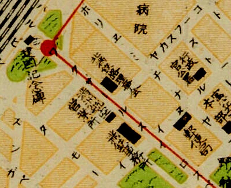1933年《哈尔滨市街图》预览图1