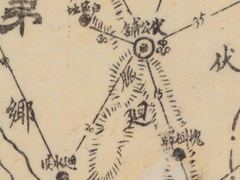 1945年四川《苍溪县全图》预览图2