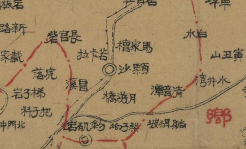 1942年湖南《永顺县图》预览图2 1942年湖南《永顺县图》预览图2