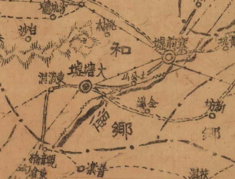 1940年湖南《桂东县图》预览图2