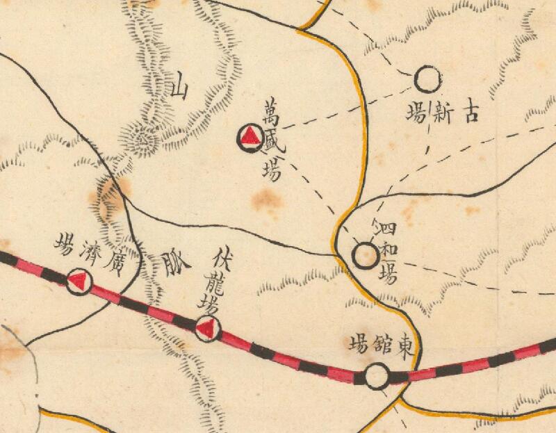 民国《眉山县地图》预览图2