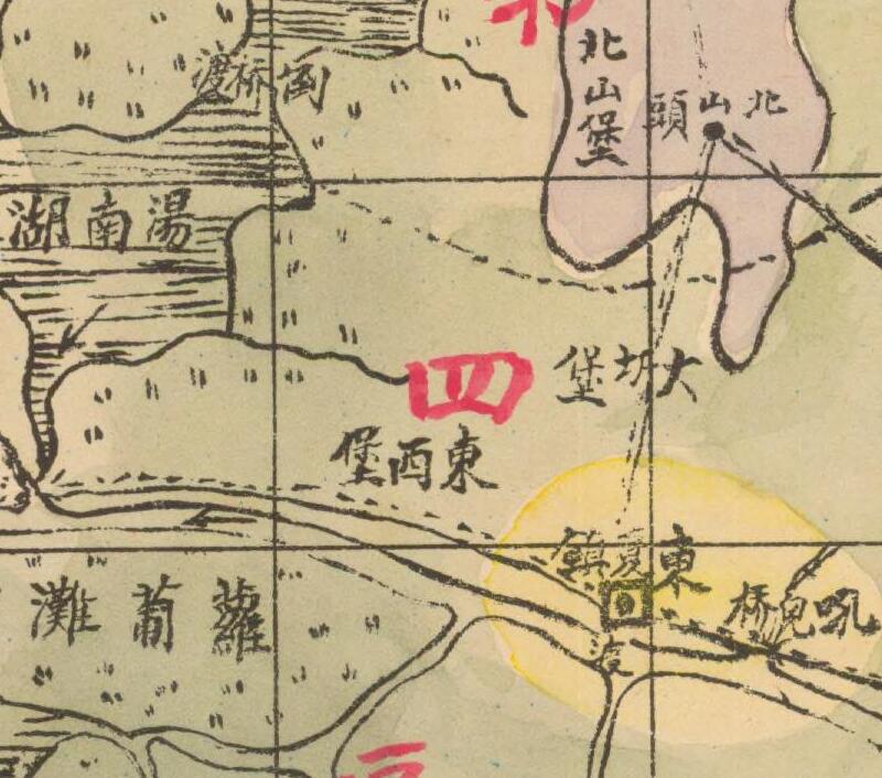 1944年《安徽郎溪县略图》预览图3
