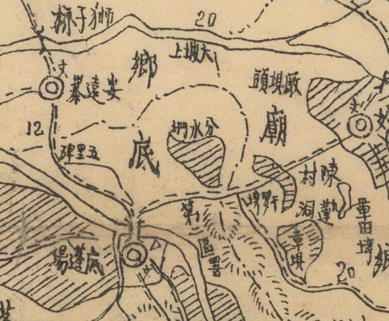 1942年《四川省江安县地图》预览图3