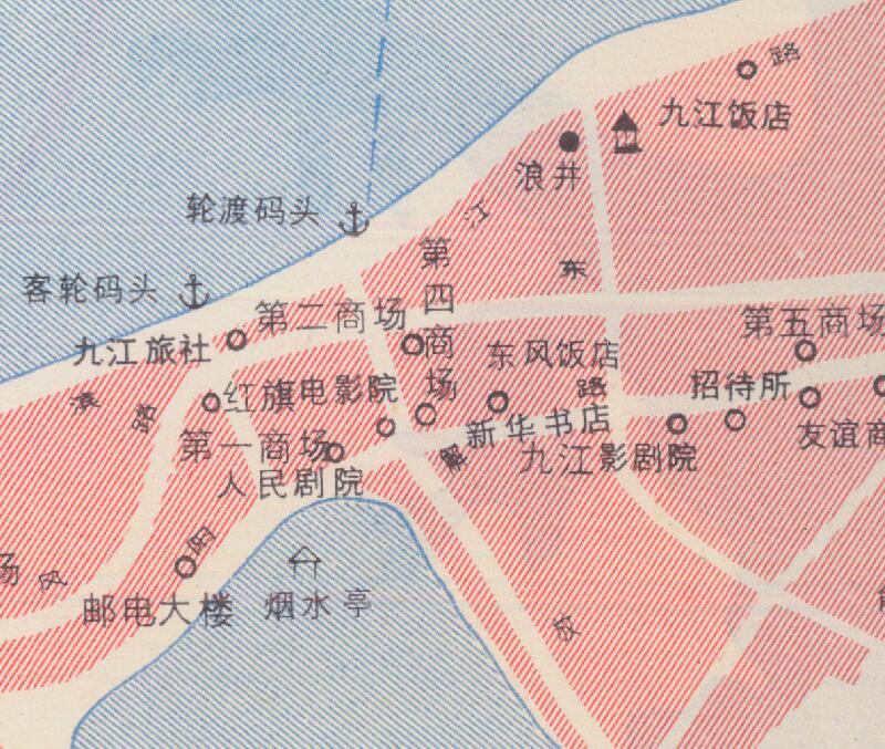 1983年《庐山旅游区导游图》预览图3