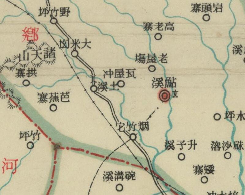 1940年湖南《古丈县图》预览图3