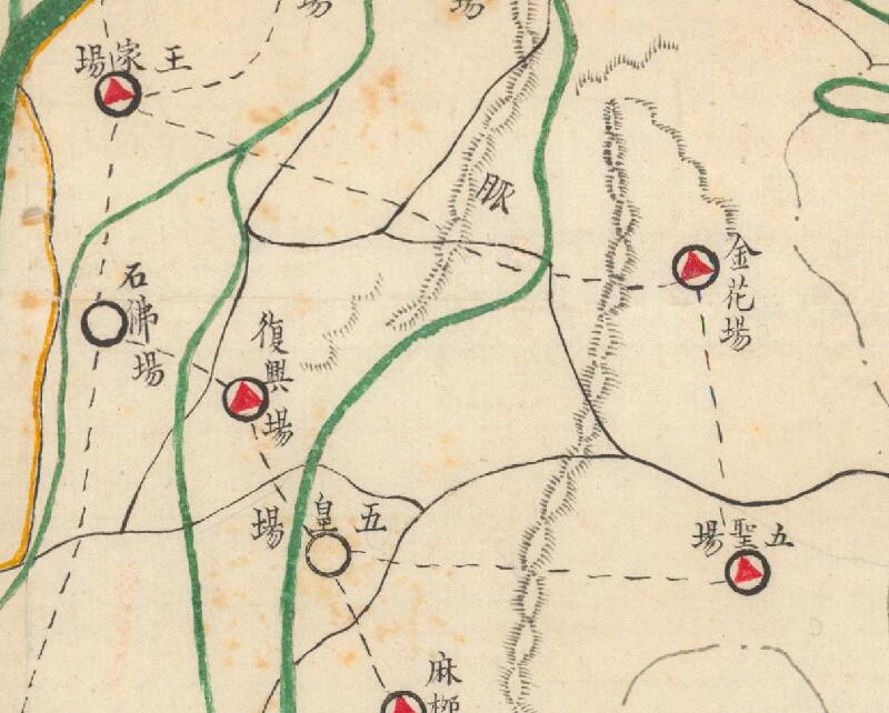 民国《眉山县地图》预览图3