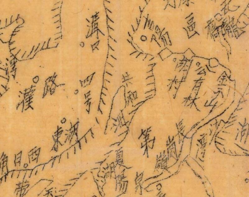 民国安徽《东流县辖境舆图》预览图1