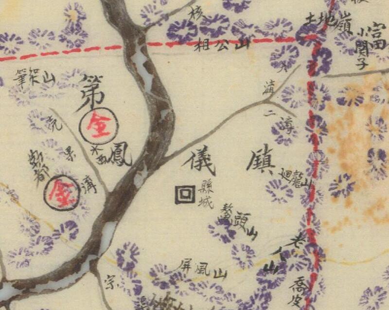 民国四川《茂县地图》预览图1