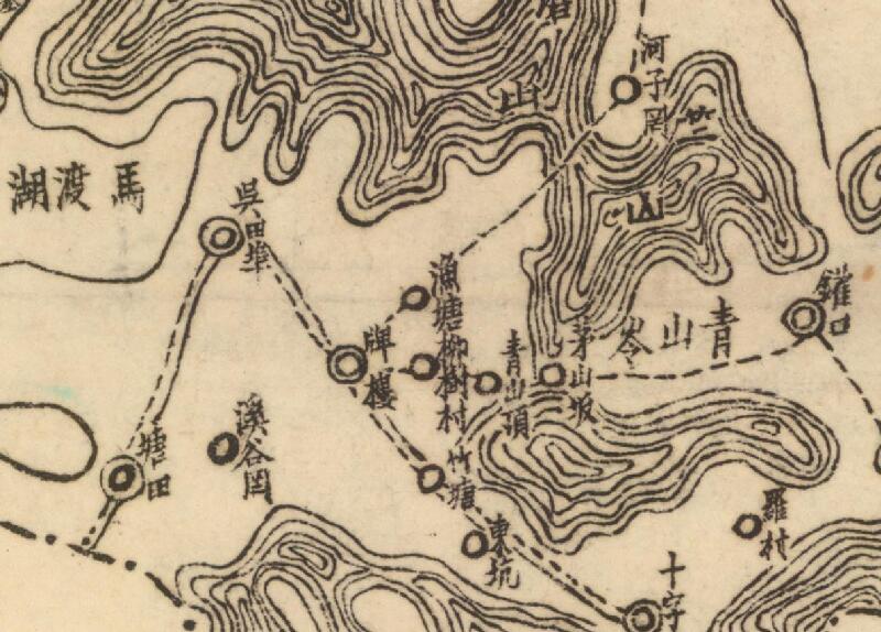 民国安徽《贵池县全图》预览图1