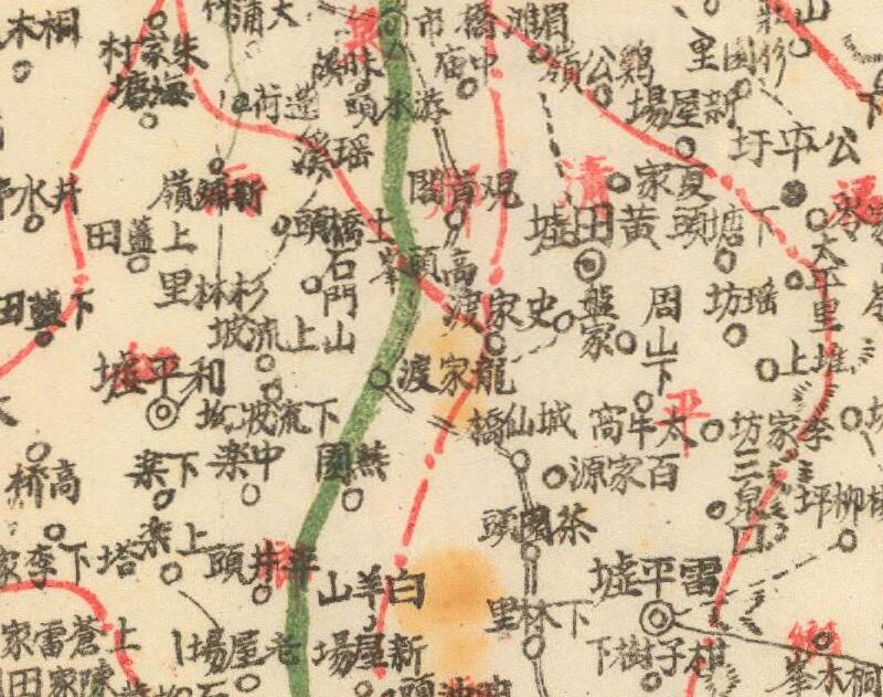 1946年湖南《桂阳县图》预览图1