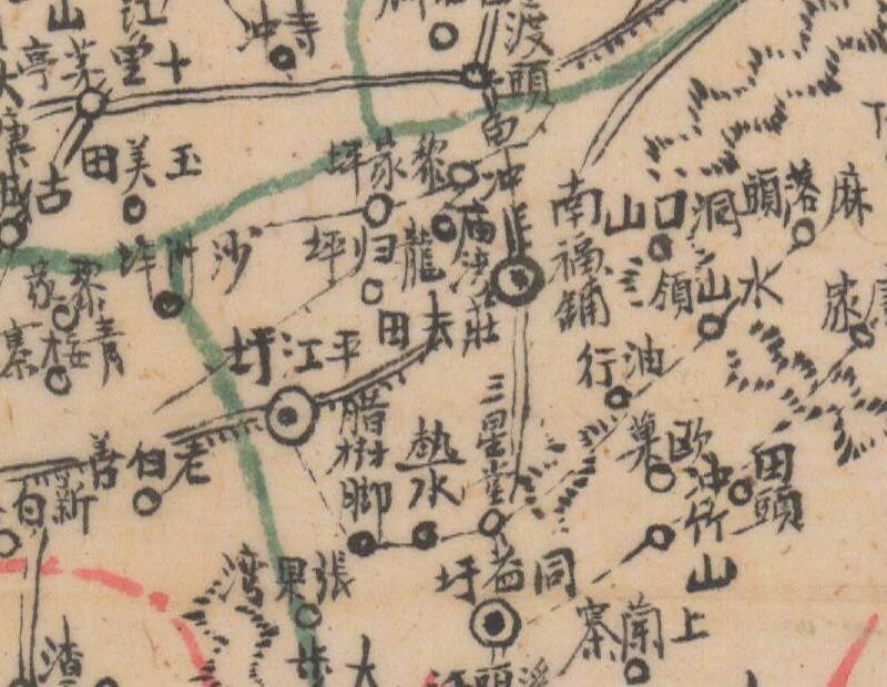 民国湖南《临武县图》预览图1 民国湖南《临武县图》预览图1