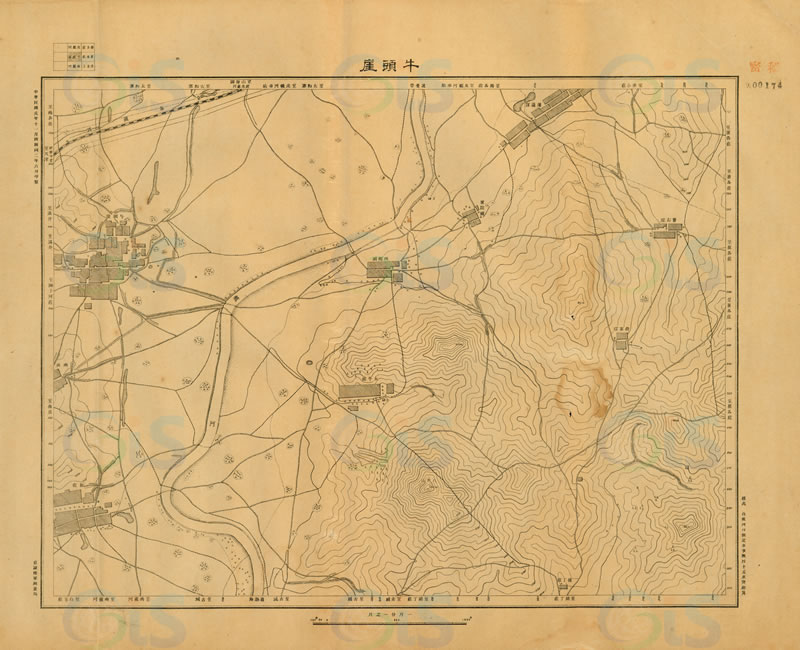 1913年《山海关附近地形图》1万分1预览图2 1913年《山海关附近地形图》1万分1预览图2