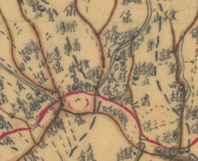 1942年浙江省《昌化县图》预览图2 1942年浙江省《昌化县图》预览图2