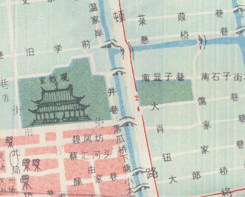 1984年《苏州旅游图》预览图2 1984年《苏州旅游图》预览图2