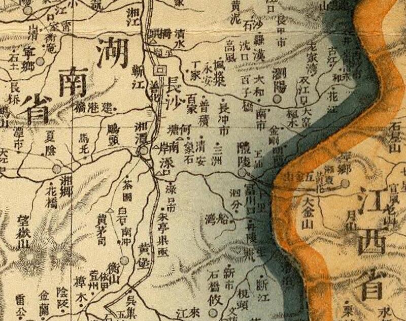 1906年《中外方舆全图》预览图3 1906年《中外方舆全图》预览图3