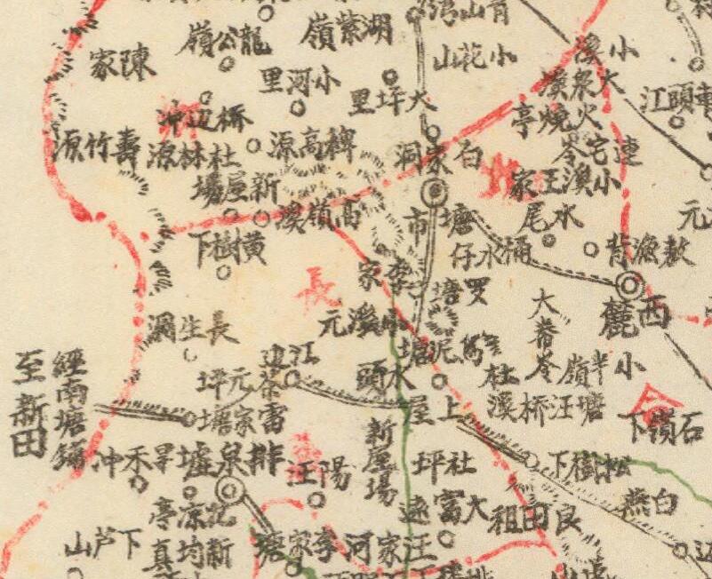 1946年湖南《桂阳县图》预览图3