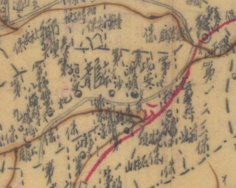 1942年浙江省《昌化县图》预览图3 1942年浙江省《昌化县图》预览图3