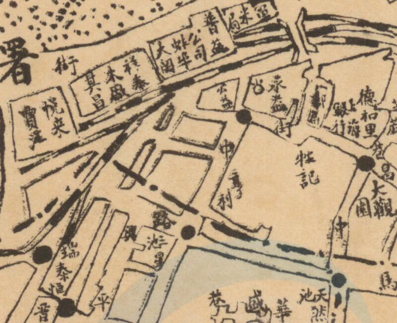 1927年《最新蚌埠市街道图》预览图3