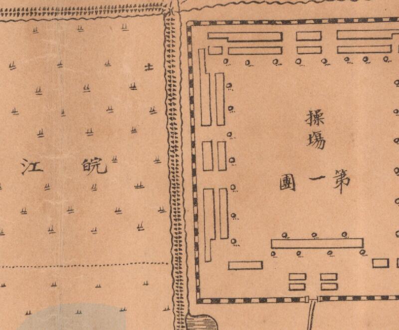 1915年《安庆附近》5千分1地形图预览图4