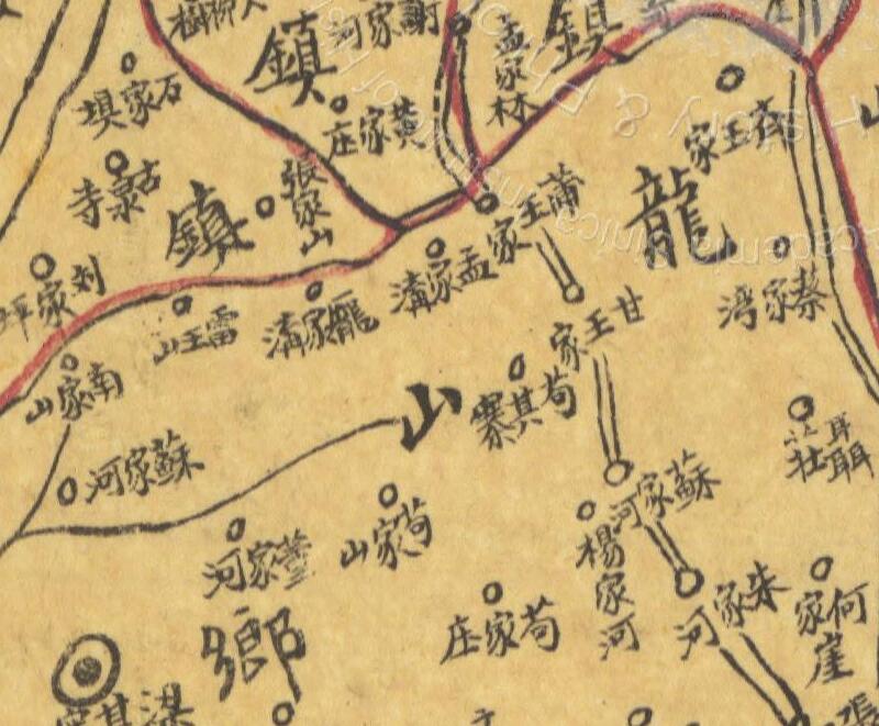 民国时期《甘肃省礼县全图》预览图2 民国时期《甘肃省礼县全图》预览图2