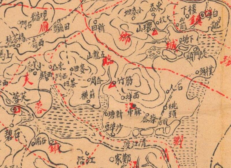 1942年《浙江省乐清县县图》预览图2 1942年《浙江省乐清县县图》预览图2