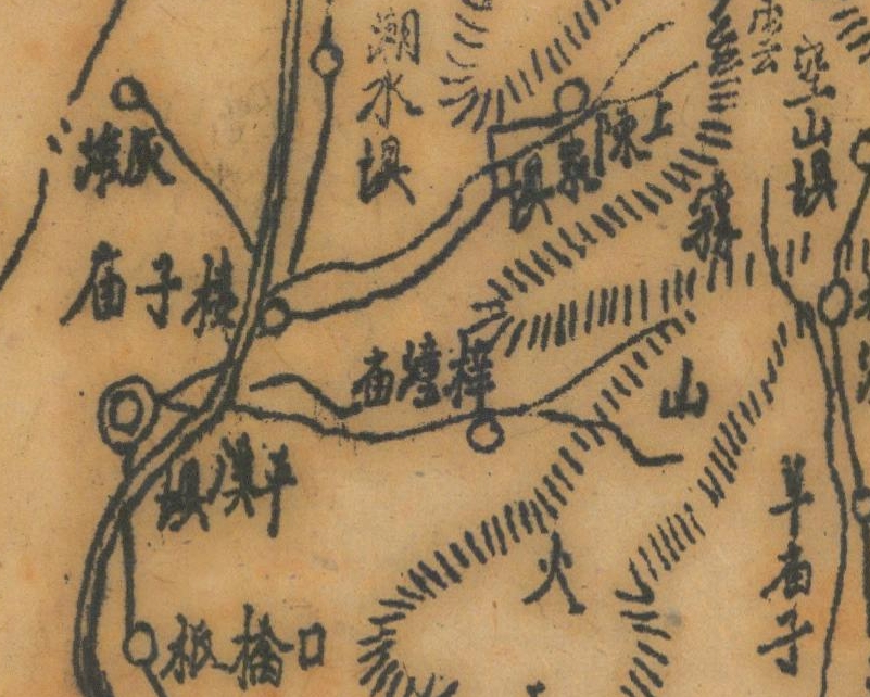 1941年《四川省通江县地图》预览图1