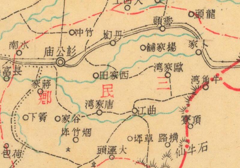 1940年湖南《资兴县图》预览图1 1940年湖南《资兴县图》预览图1